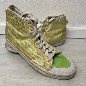 Retro Adidas High-Top Sneakers